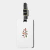 Tis The Season Christmas Acrylic Block ラゲッジタグ (正面縦)