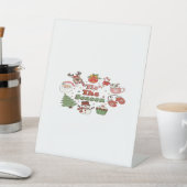 Tis The Season Christmas Acrylic Block 台座サイン (インサイチュ)