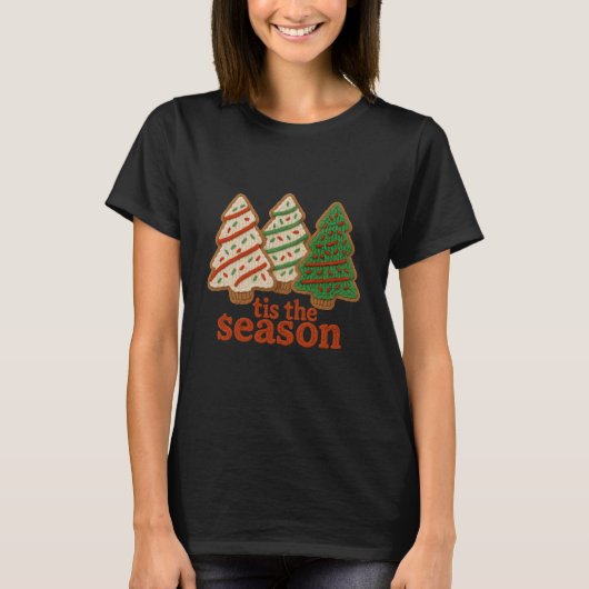 Tis The Season Christmas T-Shirt – Cute Holiday  Tシャツ (正面)