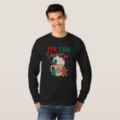 Tis The Season Christmas Tree Cake Gingerbread San Tシャツ (正面フル)