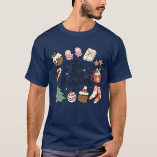 Tis the season Christmaschristmas season vintage Tシャツ