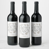 'Tis the Season Custom Wine Label ワインラベル (ボトル)