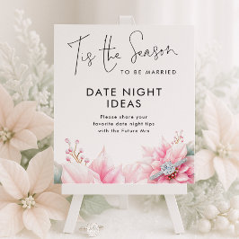 Tis the season Date Night Ideas Bridal Shower  ポスター