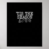 Tis The Season Fall Design ポスター (正面)
