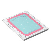 Tis the Season Family Holiday Hand-drawn Custom ノートパッド (アングル)