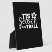 Tis The Season Football フォトプラーク (側面)