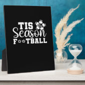 Tis The Season Football フォトプラーク (側面)