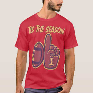 Tis the Season Football Rugby Men Women Kids 1092  Tシャツ