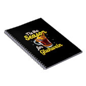 Tis The Season For Gluhwein Spiced Mulled Wine ノートブック (右側)