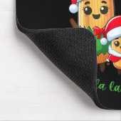 Tis The Season For Tamales Mexican Christmas Santa マウスパッド (コーナー)