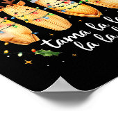 Tis The Season For Tamales Mexican Christmas Tamal ポスター (角)