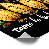 Tis The Season For Tamales Mexican Tamala Christma ポスター (角)