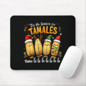 Tis The Season For Tamales Mexican Tamala Christma マウスパッド (マウス)