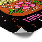 Tis The Season For Tamales Mexican Tamala Navidad  ポスター (角)