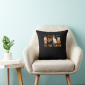 Tis The Season German Shorthaired Dog Fall Pumpkin クッション (椅子)