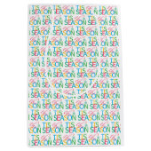 Tis the Season Gift Bag ミディアムペーパーバッグ (正面)