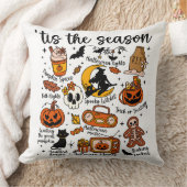 Tis the Season Halloween Doodles – Cute Spooky  クッション (ブランケット)