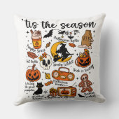Tis the Season Halloween Doodles – Cute Spooky  クッション (裏面)