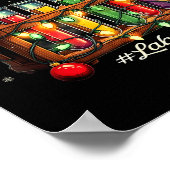 Tis The Season Lab Life Medical Christmas Scientis ポスター (角)