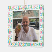 Tis the Season 'Photo' Ornament セラミックオーナメント (左)