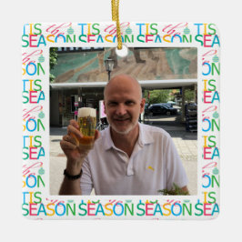 Tis the Season 'Photo' Ornament セラミックオーナメント