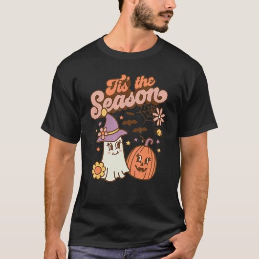 Tis The Season Pumpkin  Spice Fall Autumn Hallowee Tシャツ (正面)