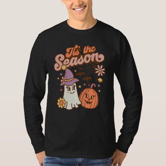 Tis The Season Pumpkin  Spice Fall Autumn Hallowee Tシャツ (正面)