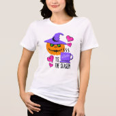 Tis the Season Pumpkin Spice Halloween T-Shirt トライブレンドＴシャツ (正面)