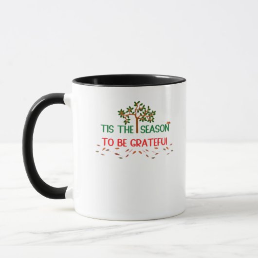 Tis The Season Retro Classic マグカップ (左)
