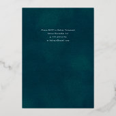 'Tis the Season Shiny Stars Christmas Party 箔招待状 (裏面)