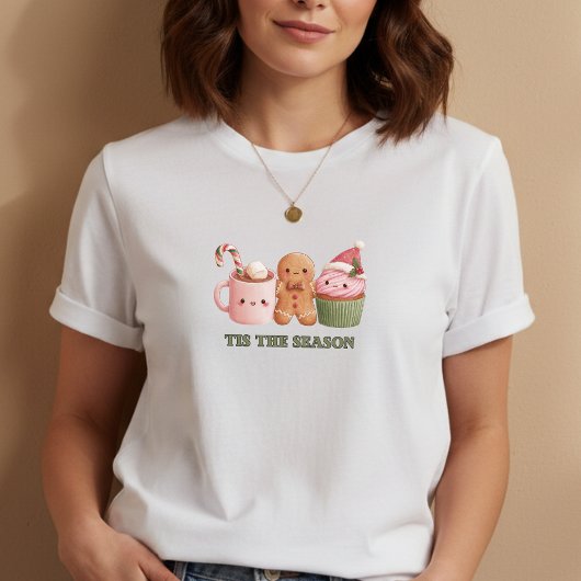 Tis the Season Shirt • Cute Holiday Mug Design トライブレンドＴシャツ