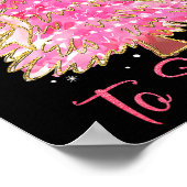 Tis The Season Sparkle Christmas Tree Xmas Women G ポスター (角)