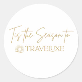 Tis the Season stickers ラウンドシール