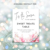 Tis the season Sweet Treats Table Bridal Shower ポスター