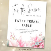 Tis the season Sweet Treats Table Bridal Shower ポスター