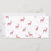 Tis The Season To Be Jolly Script Holiday Photo シーズンカード (裏面)