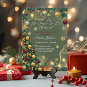 Tis the Season to be Married Bridal Shower 招待状