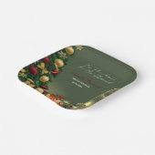 Tis the season to be married paper plates ペーパープレート (傾斜あり)