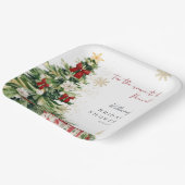 Tis the Season to be married Winter Bridal Shower  ペーパープレート (傾斜あり)