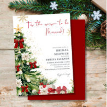 Tis the Season to Be Married Winter Bridal Shower