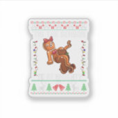 Tis The Season To Be Naughty Christmas  シール (正面)