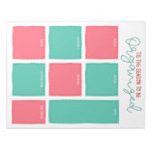 Tis the Season to be Organized Christmas Planner ノートパッド (正面)