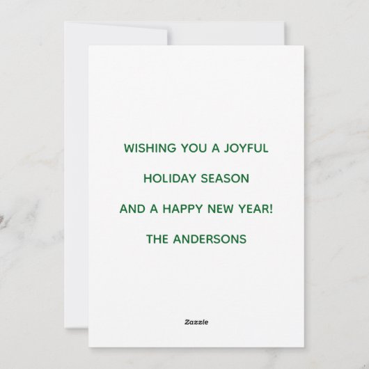 'Tis the Season to Be Reading  シーズンカード (裏面)