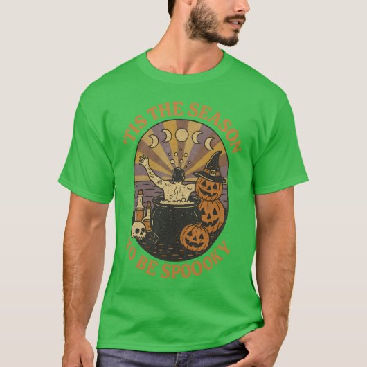 TIS THE SEASON TO BE SPOOKY Tシャツ (正面)