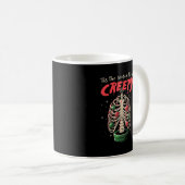 Tis The Season To Creepy Skeleton Tree コーヒーマグカップ (正面右)