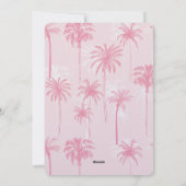 Tis the Season Tropical Flamingo Christmas シーズンカード (裏面)