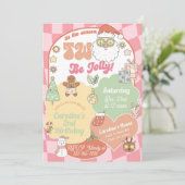 Tis the season two be jolly 2nd birthday invite. 招待状 (スタンド正面)