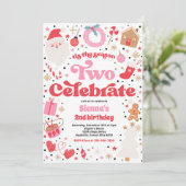 Tis The Season Two Celebrate Christmas Birthday 招待状 (スタンド正面)