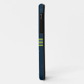 Tisbury -海軍緑の白iPhone 5の箱 Case-Mate iPhoneケース (裏面/左)