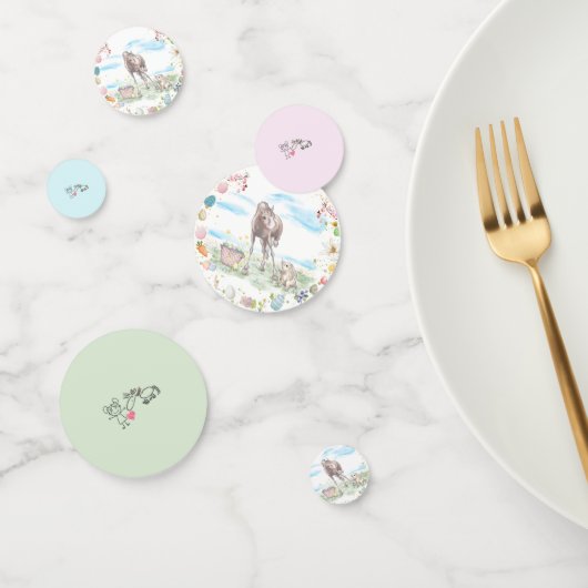 Tischdekoration, Osterdekoration Konfetti コンフェッティ (グループ)